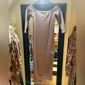 Mauve Zara sweater dress